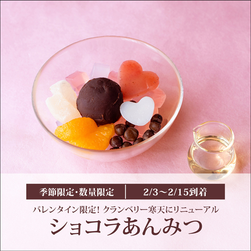 ショコラあんみつ【2/3～2/15到着】【冷蔵品】